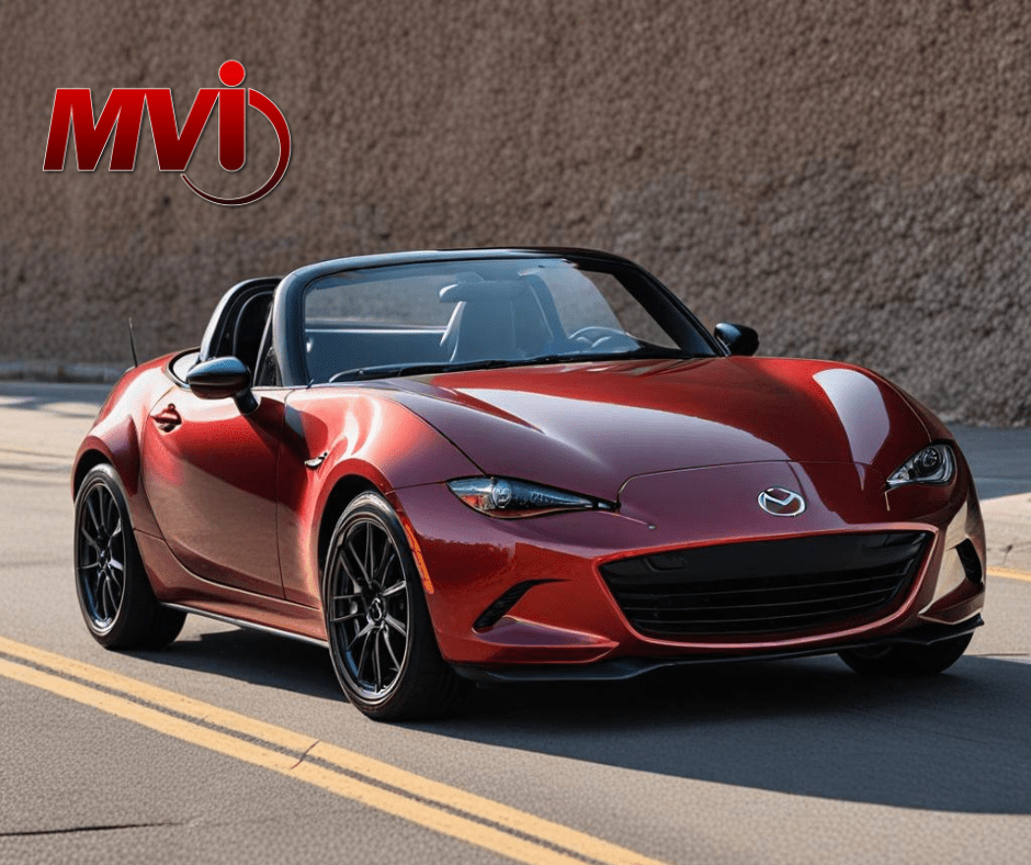 red mazda miata 2023