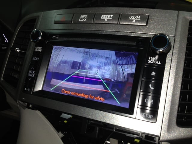 Toyota Factory Fit Backup Camera - Multiple Fitments