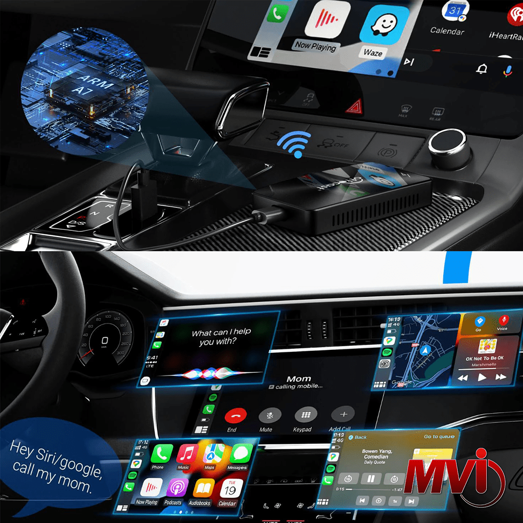 Wireless Apple Carplay Adapter and Wireless Android Auto Adapter