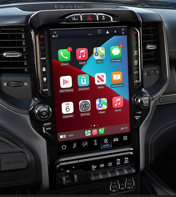 ram 2022 apple carplay wireless