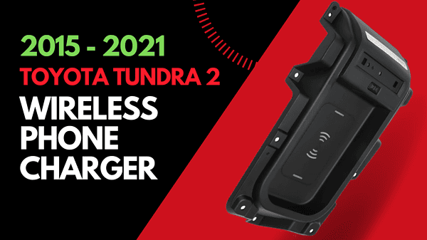 toyota tundra 2 wireless charger panel