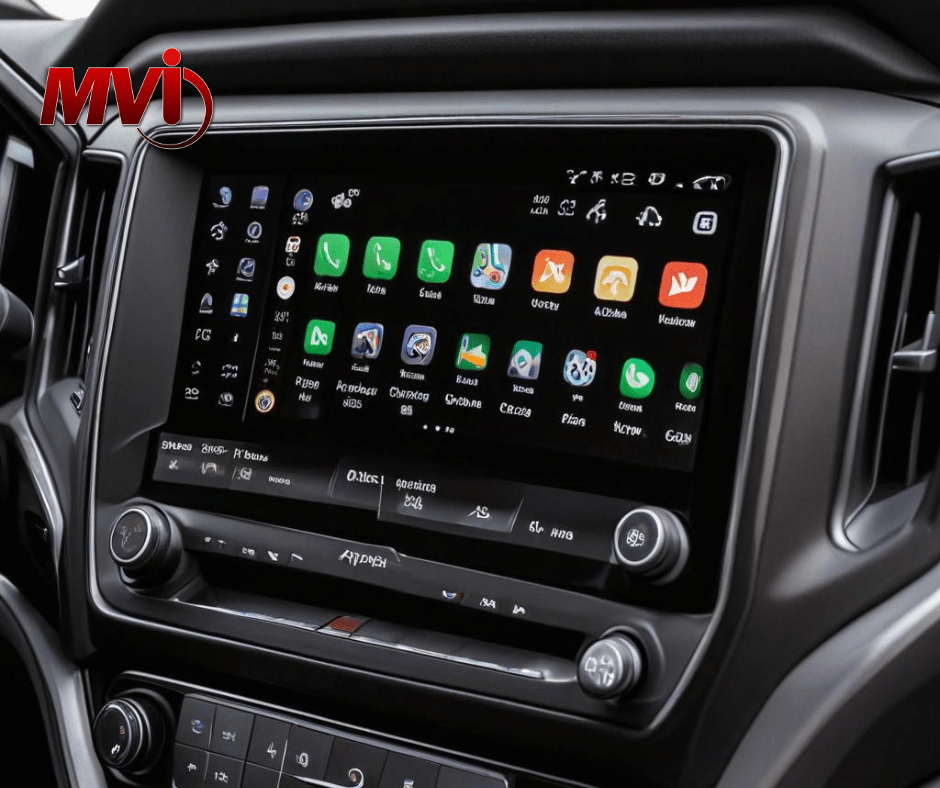 new silverado carplay display